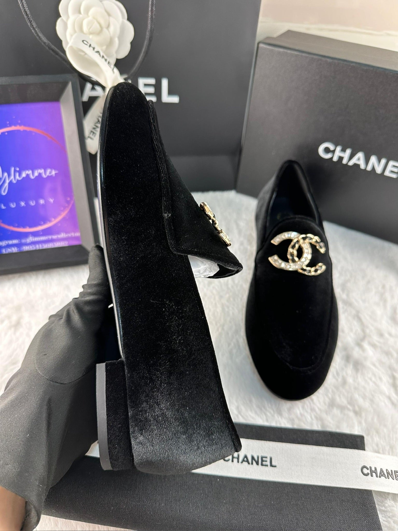 S24 Süet Mokasen Ayakkabı - Glimmer of Luxury