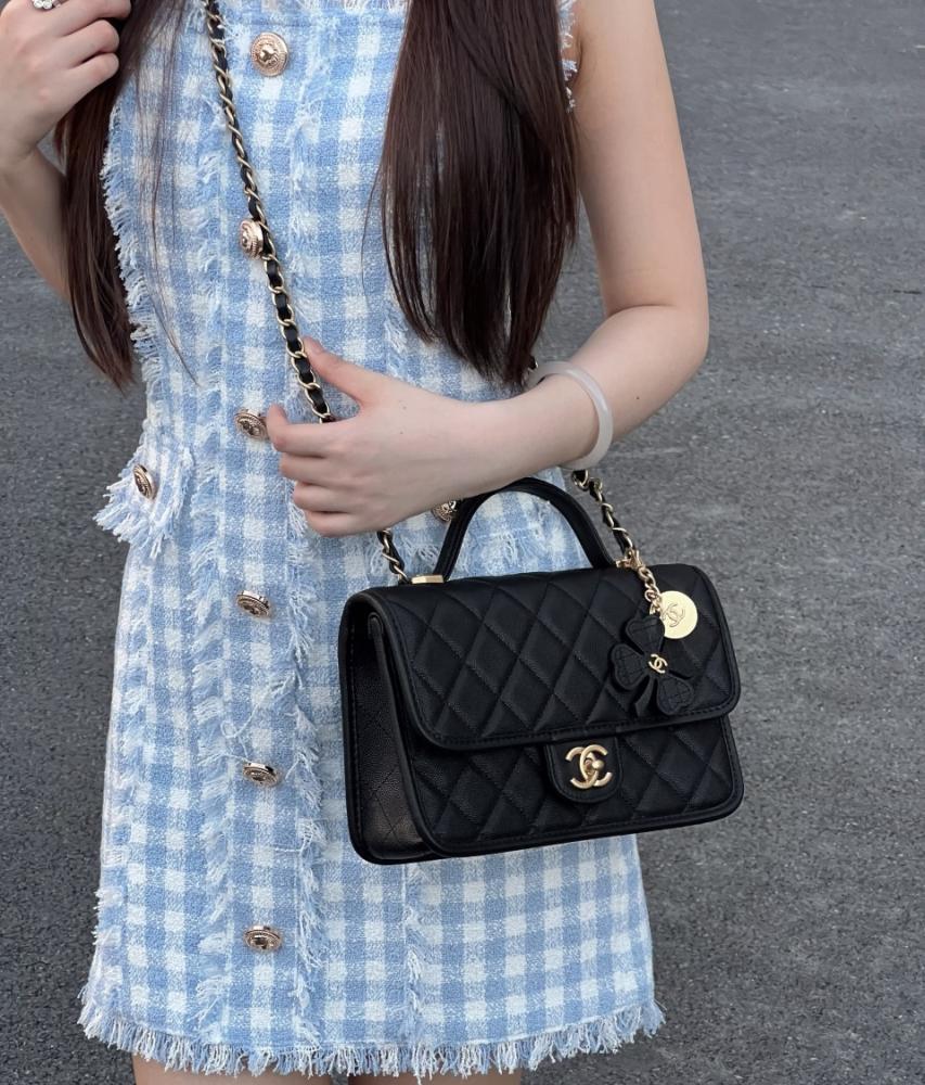 Chanel 25B — Top Handle Classic Flap