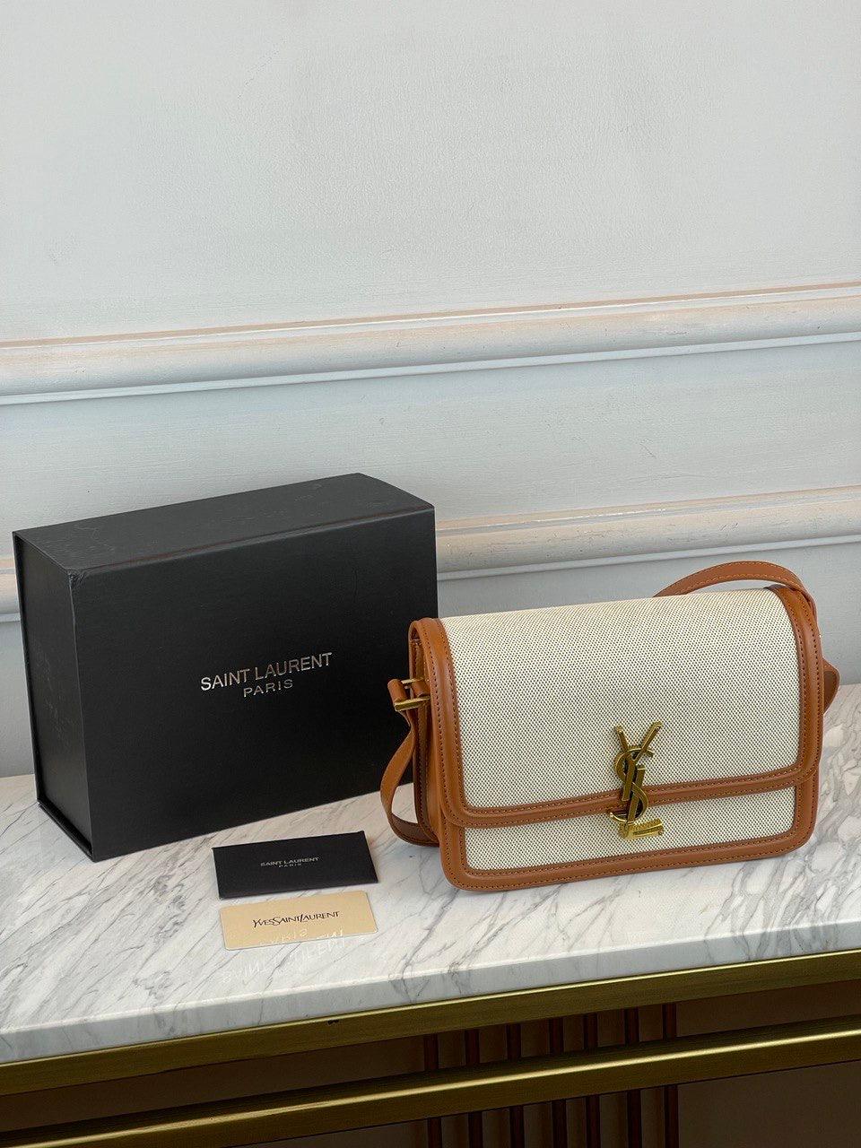 Yves Saint Laurent Solferino Orta Boy Deri Çanta - Glimmer of Luxury