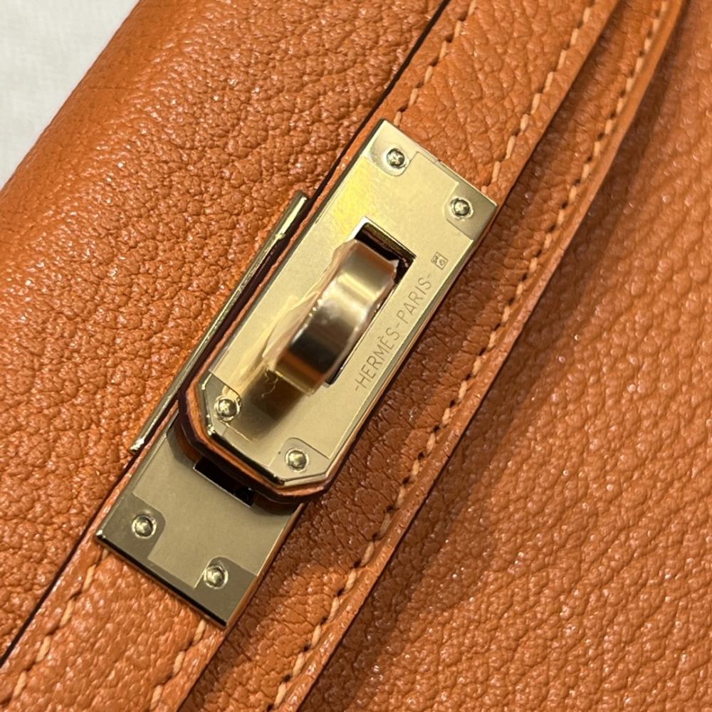 HERMES KELLY 20 MINI SELLIER ANEMONE EPSOM GOLD HARDWARE