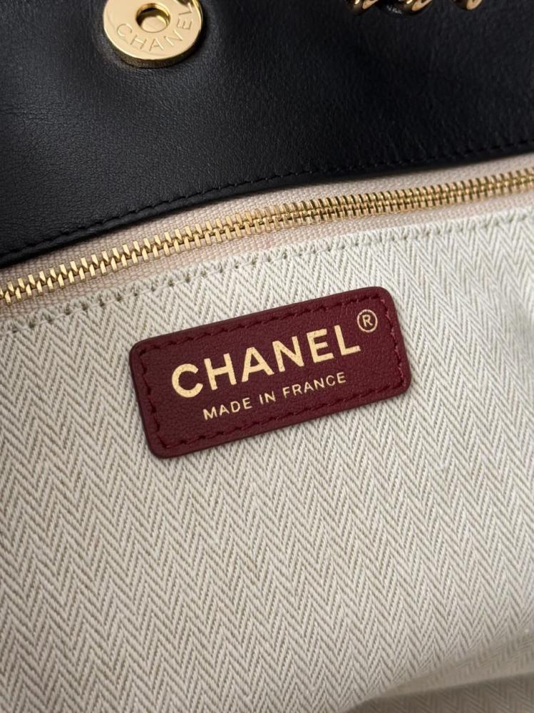 Chanel Kuzu Derisi Kapitone Neo Cabas / Maxi CC Hobo Alışveriş Çantası