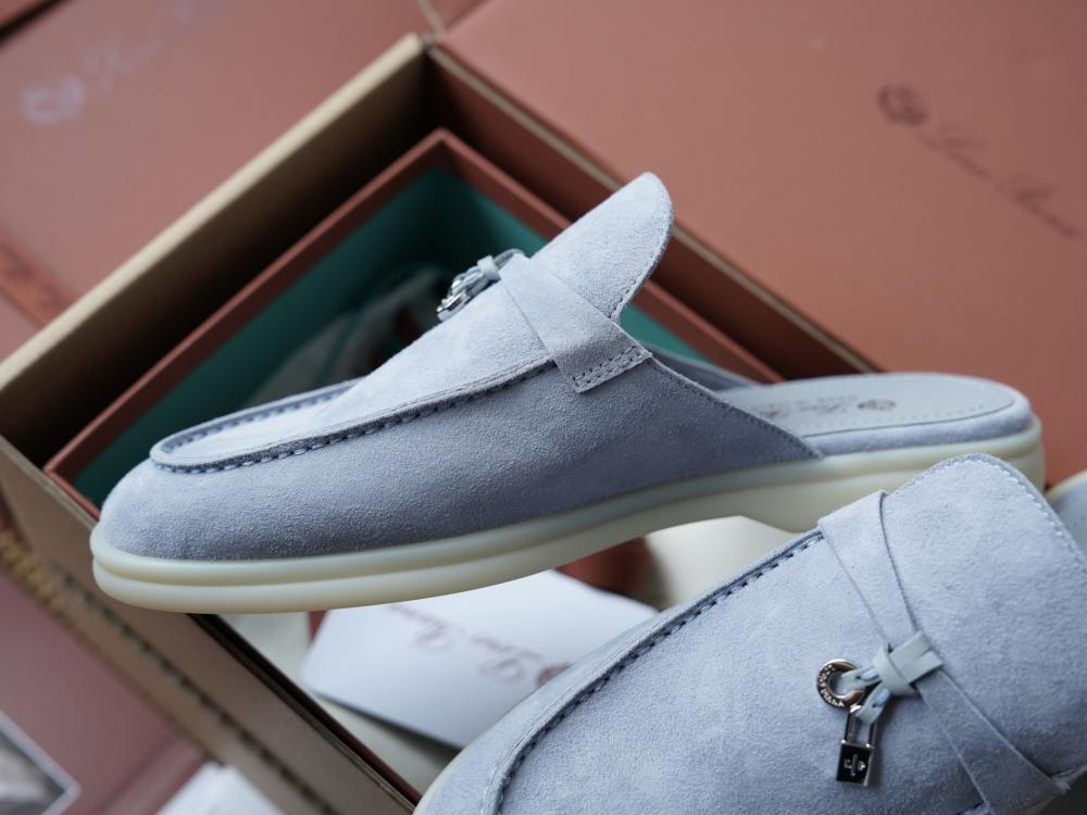 Loro Piana Charms Walk Babouche Loafer