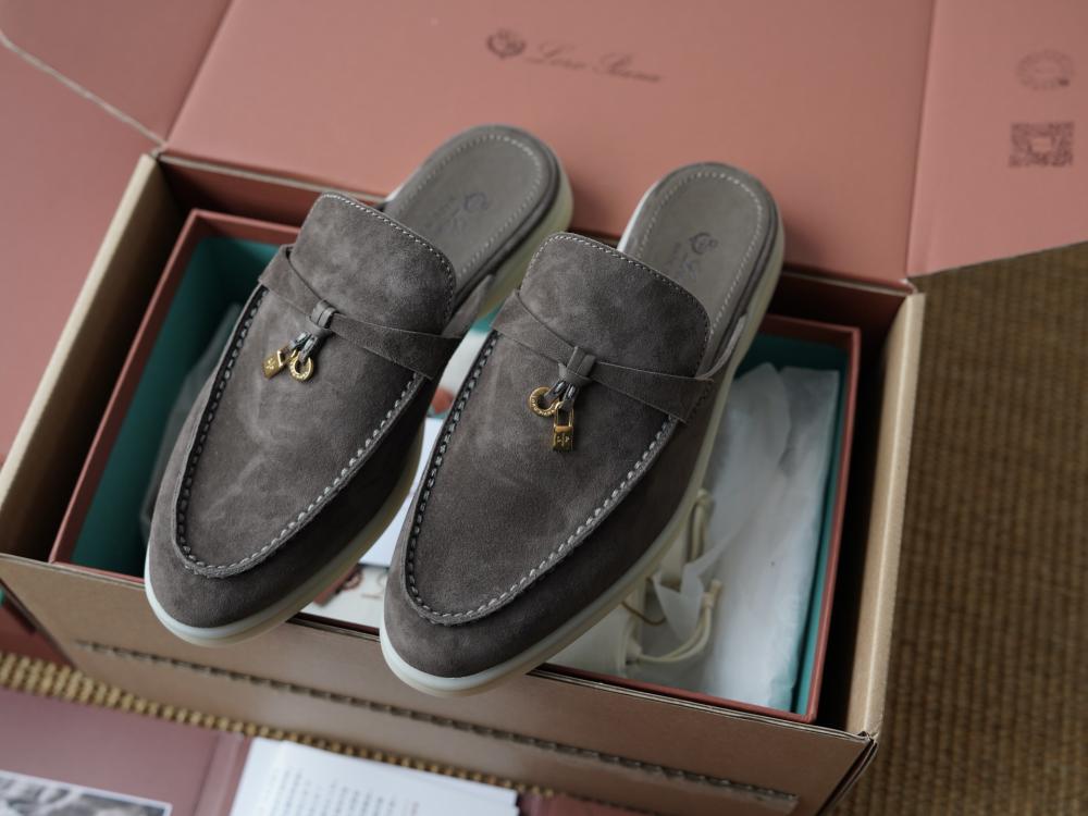 Loro Piana Charms Walk Babouche Loafer