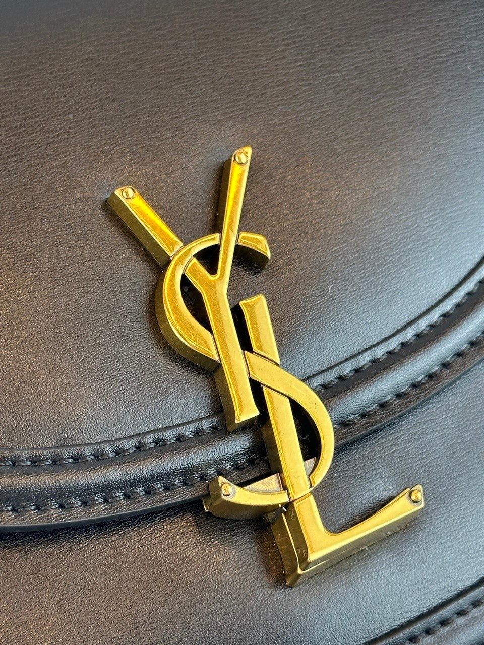 YSL Kaia Orta Deri Çapraz Çanta - Glimmer of Luxury