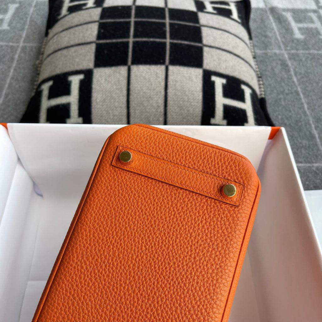 Hermès Birkin 25 Togo Deri Turuncu Altın Donanımlı (GHW) - Glimmer of Luxury