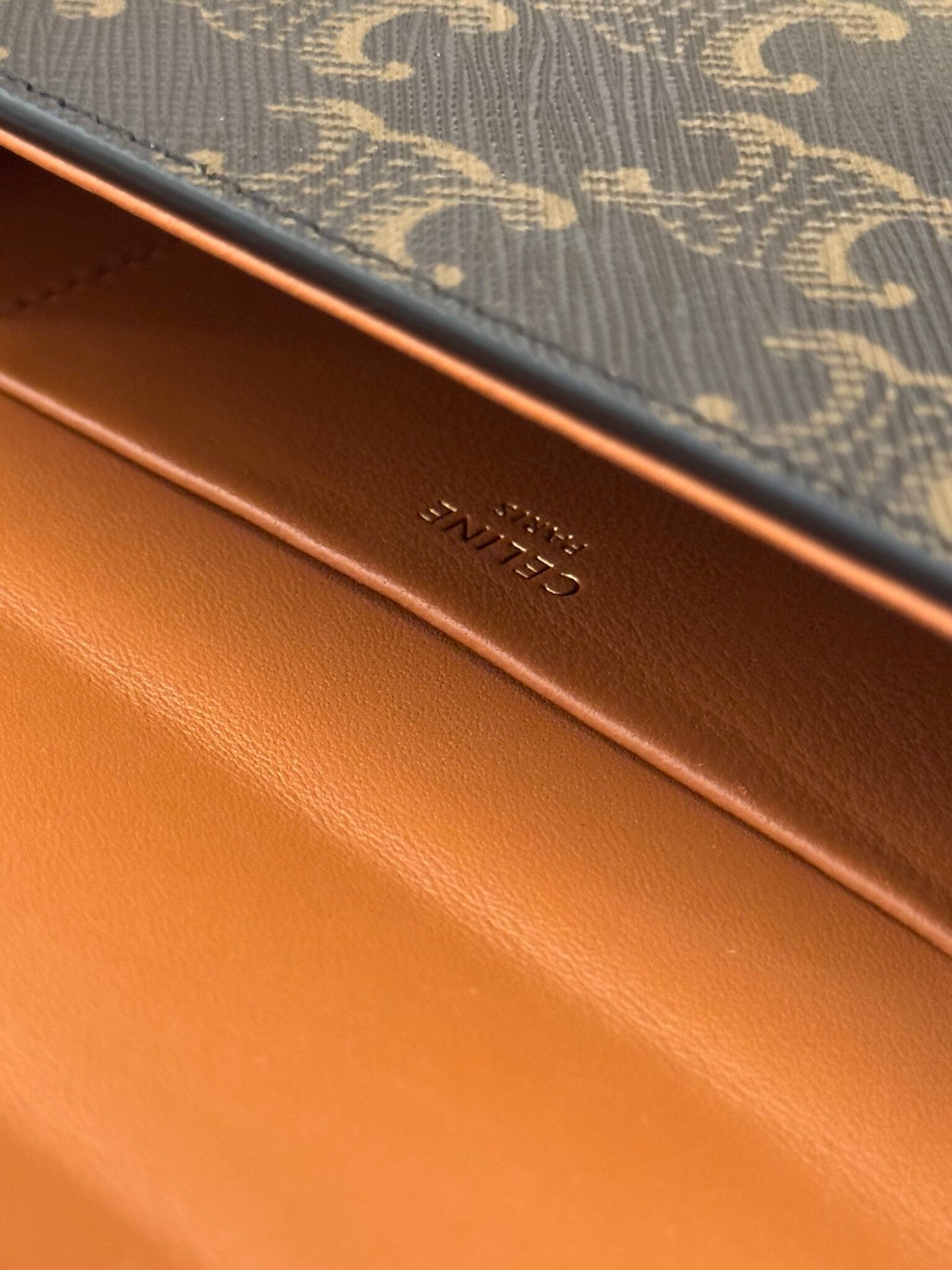 Celine Blandine 2025 Canvas and Calfskin 