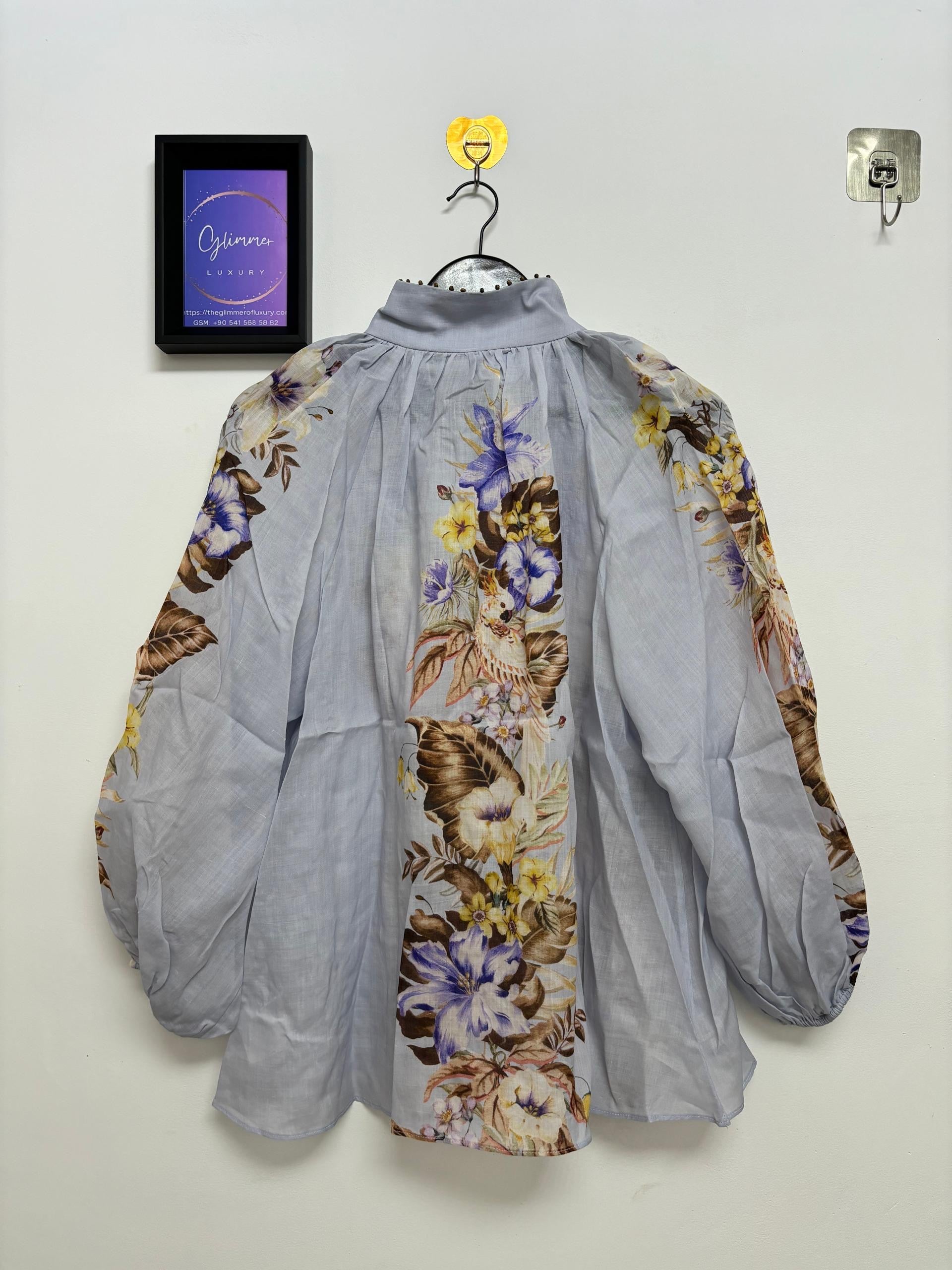 Koszula z rękawami typu latarnia ZIMMERMAN