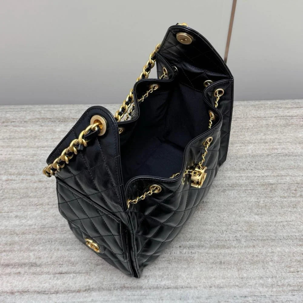 Chanel 25C Orta Boy Hobo Çanta - Glimmer of Luxury