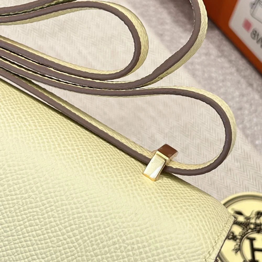 Hermès Constance Elan Epsom Chalk