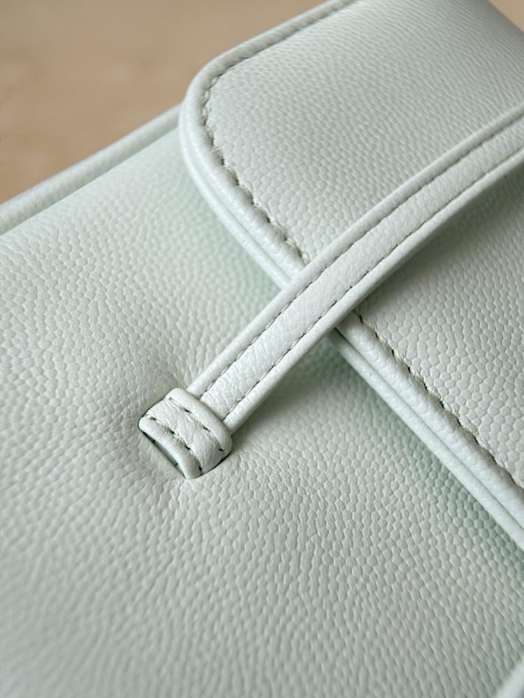 Chanel 26P Mini Shoulder Bag – Light Yellow Glossy Grained Calfskin