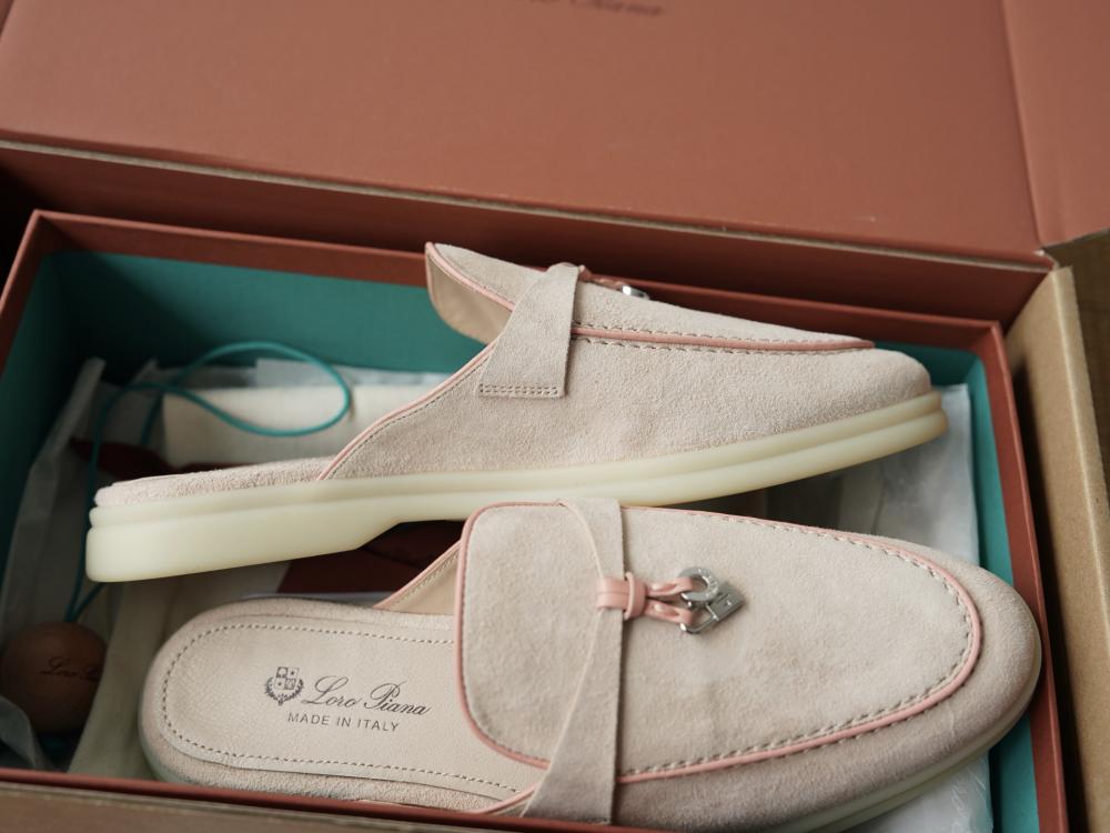 Loro Piana Charms Walk Babouche Loafer