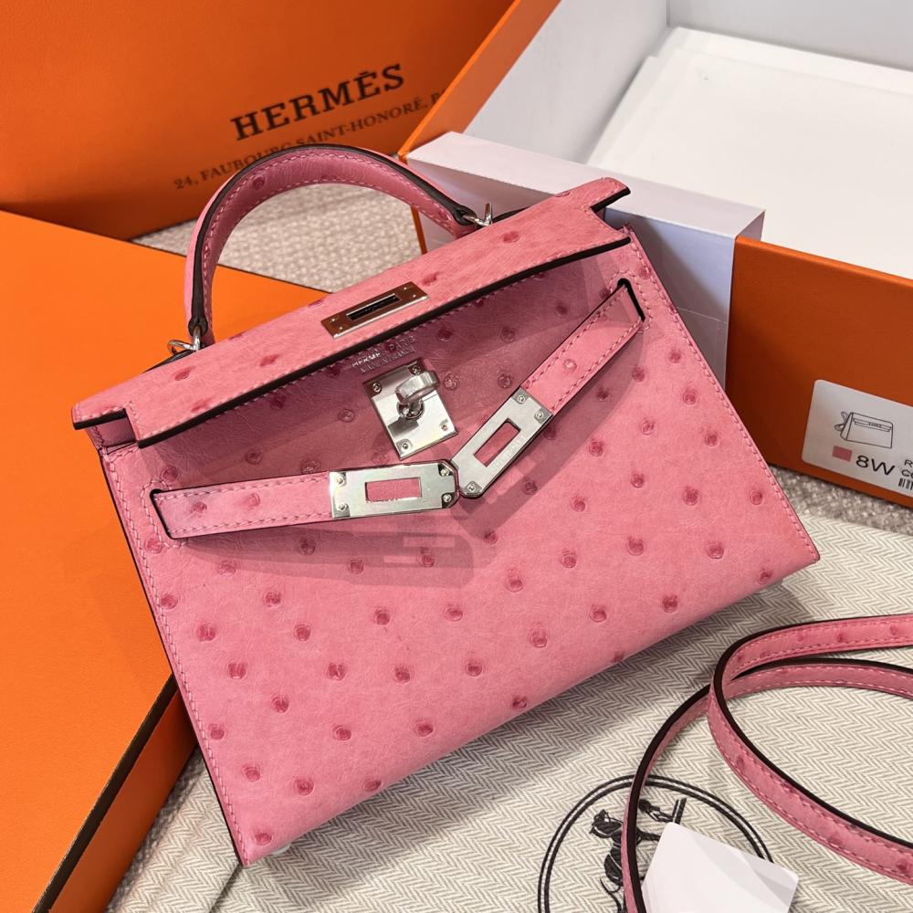 HERMES KELLY 20 MINI SELLIER ANEMONE EPSOM GOLD HARDWARE