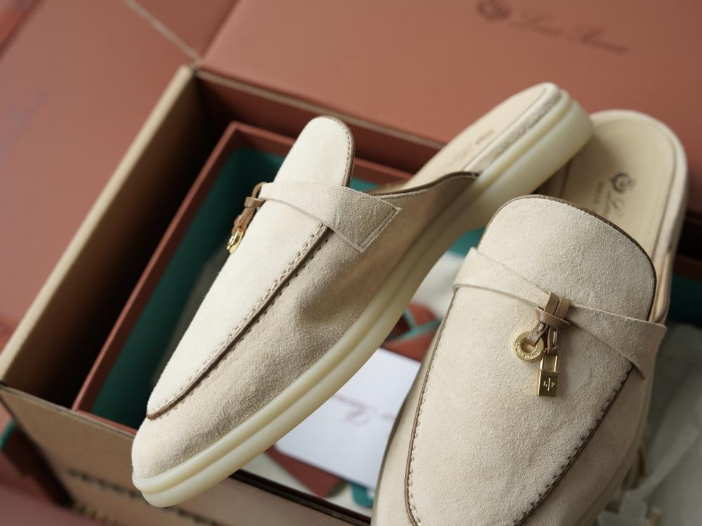 Loro Piana Charms Walk Babouche Loafer