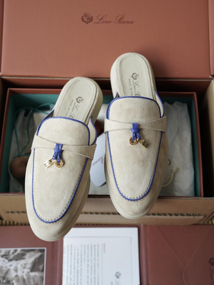 Loro Piana Charms Walk Babouche Loafer