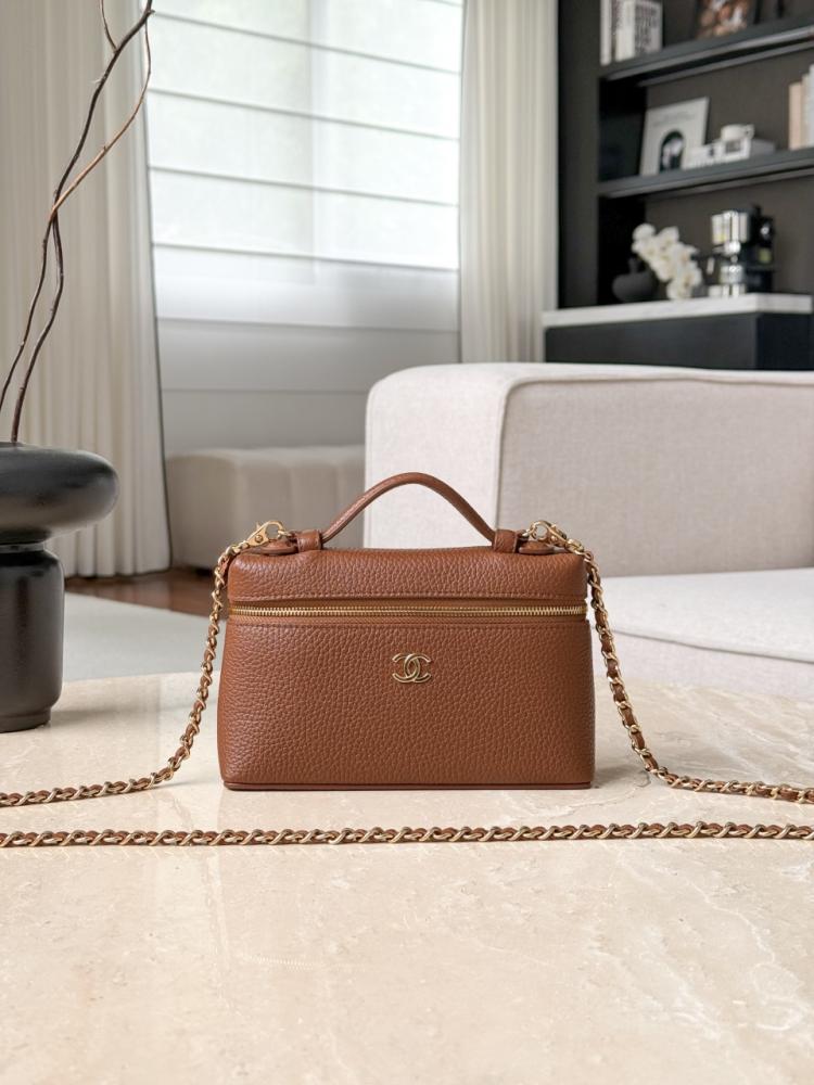 Chanel Vanity Case – Taba | 2026 Sonbahar-Kış Ön Koleksiyonu