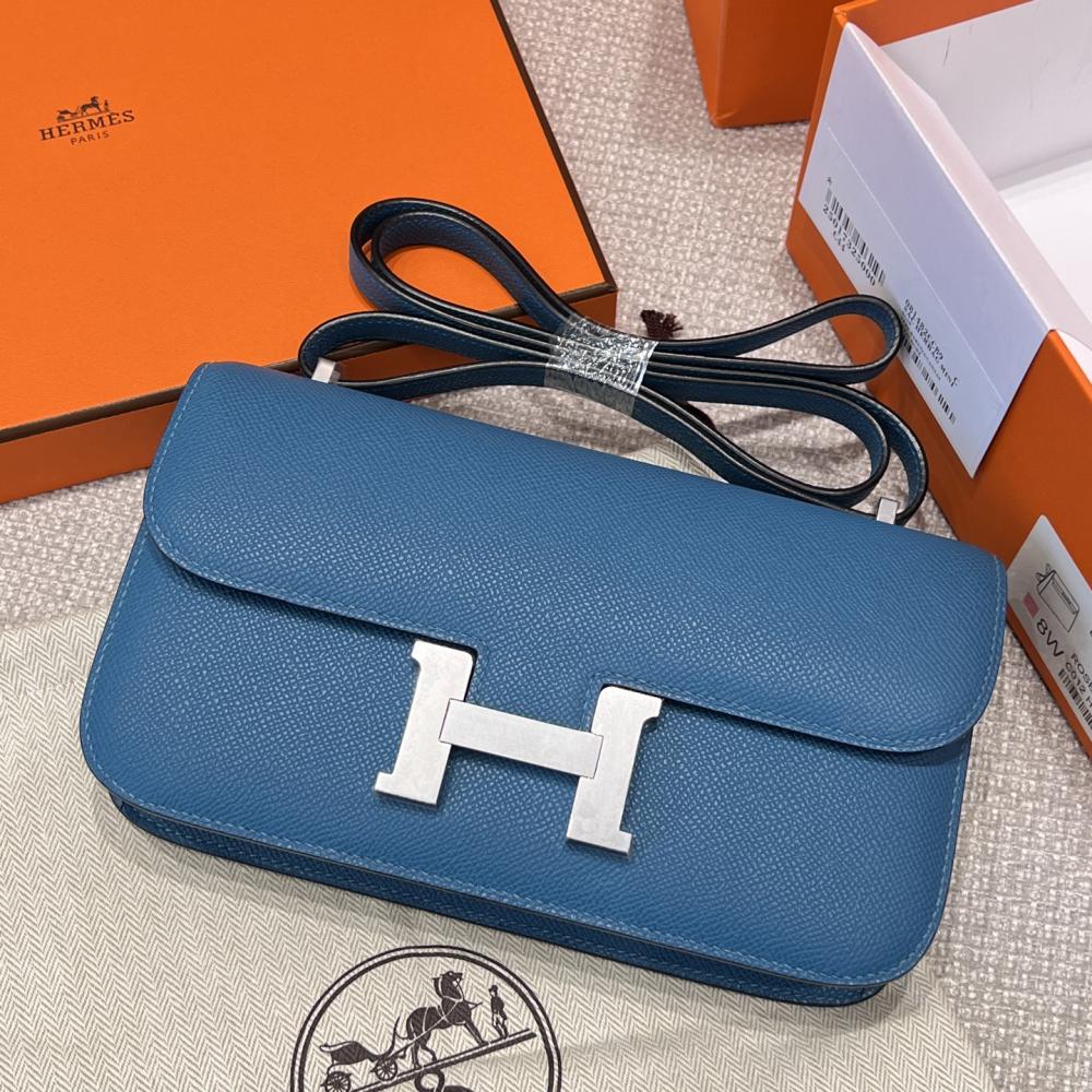 Hermès Constance Elan Epsom Blue Izmir