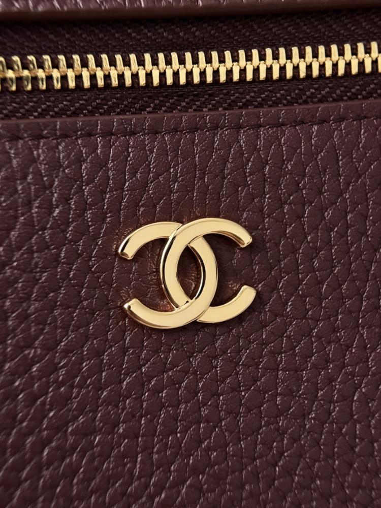 Chanel Vanity Case – Bordo | 2026 Sonbahar-Kış Ön Koleksiyonu