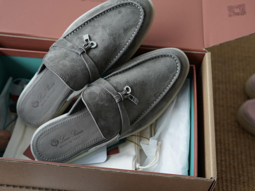 Loro Piana Charms Walk Babouche Loafer