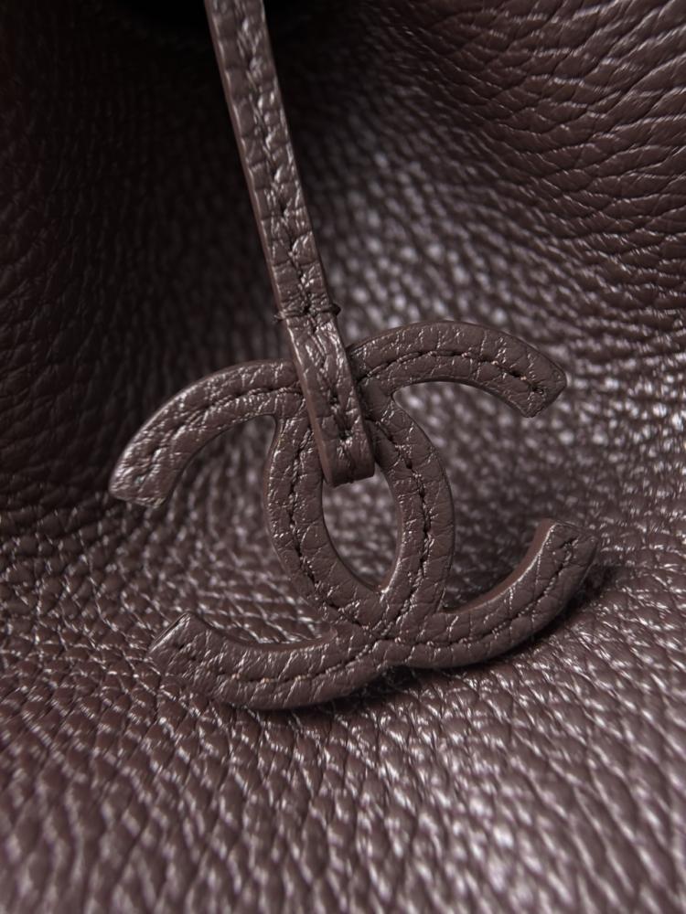Chanel Büyük Alışveriş Çantası (Büyük Tote) – Kahverengi