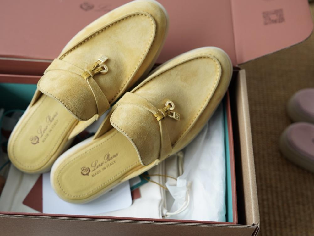 Loro Piana Charms Walk Babouche Loafer