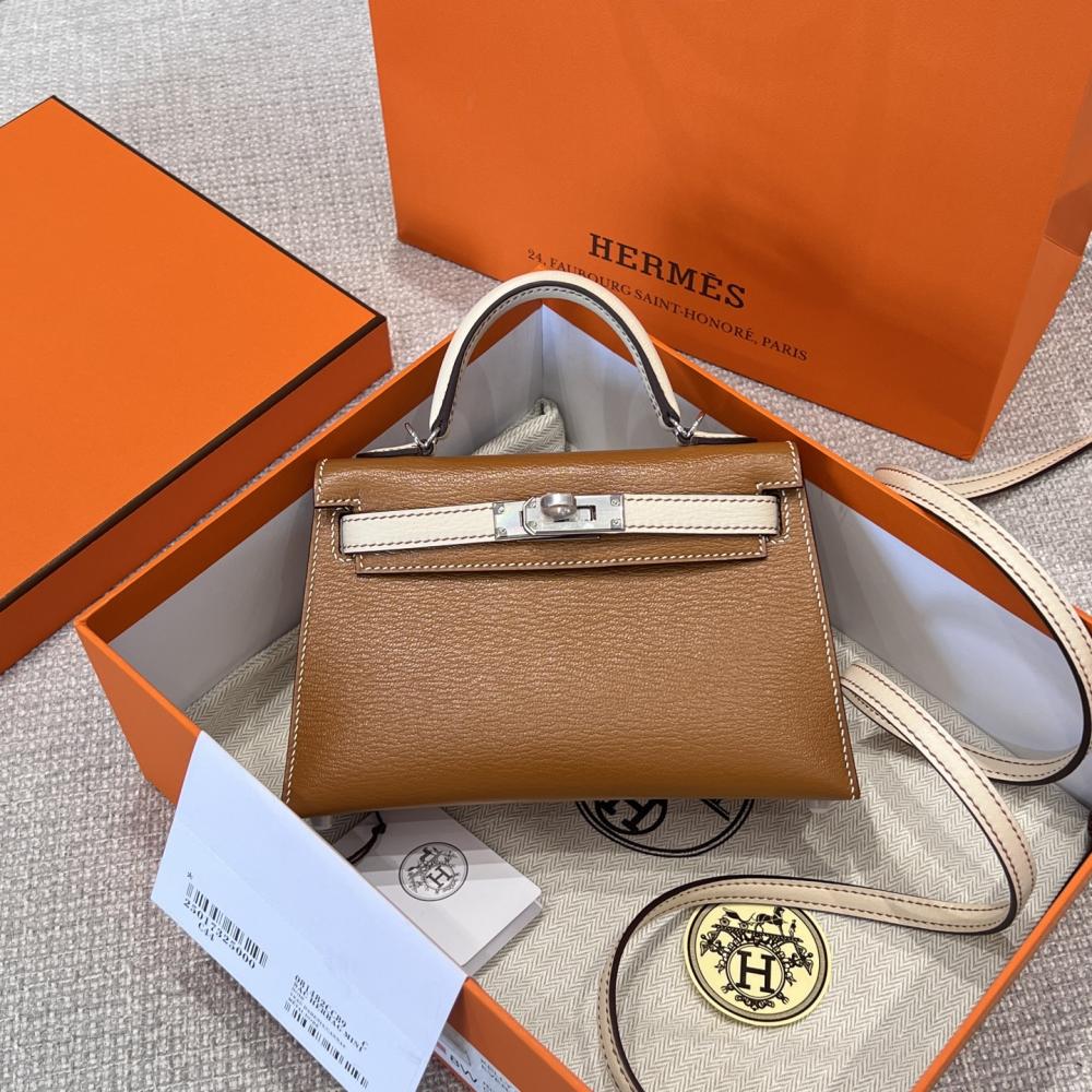 HERMES KELLY 20 MINI SELLIER ANEMONE EPSOM GOLD HARDWARE