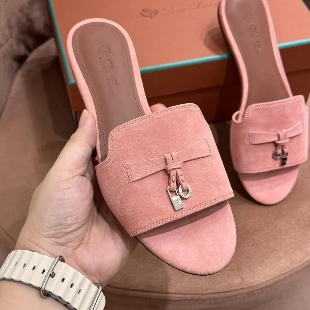 Loro Piana Summer Charms Ser Kadın Sandalet - Halit - Glimmer of Luxury