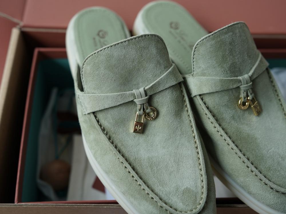 Loro Piana Charms Walk Babouche Loafer