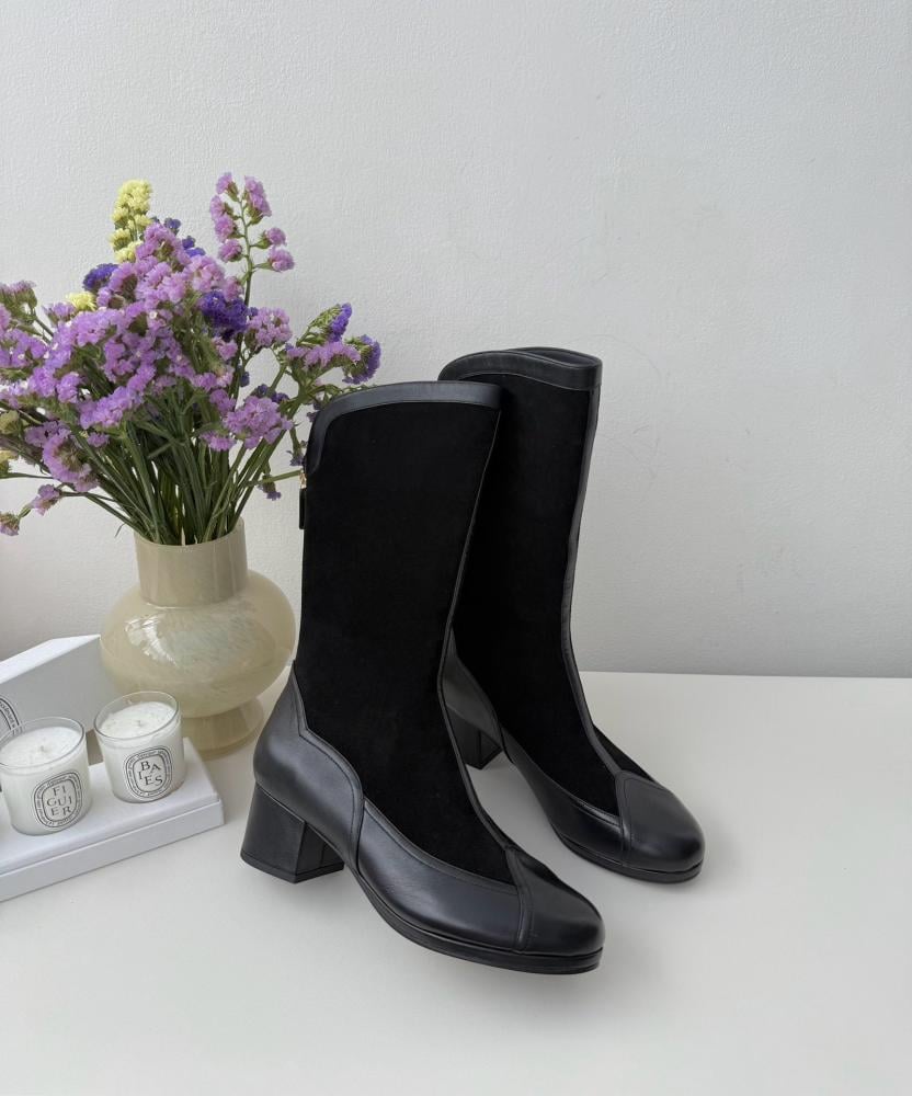 Chanel Mid-Calf Boots