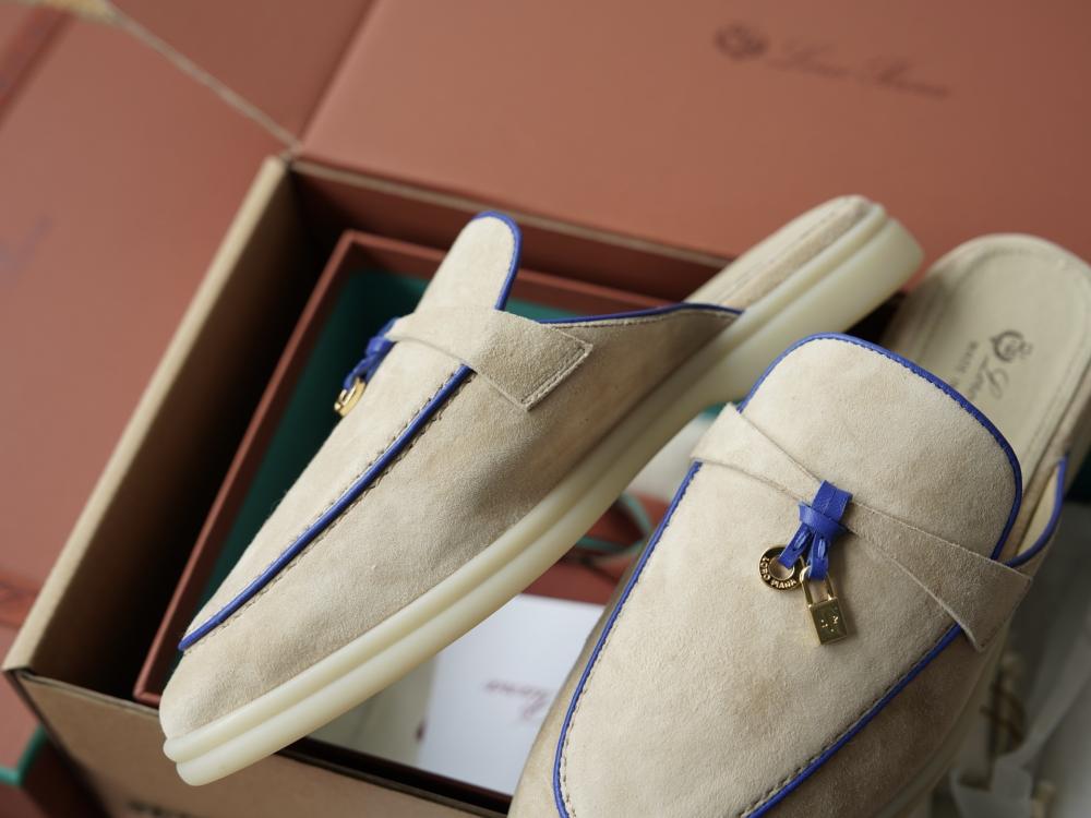 Loro Piana Charms Walk Babouche Loafer