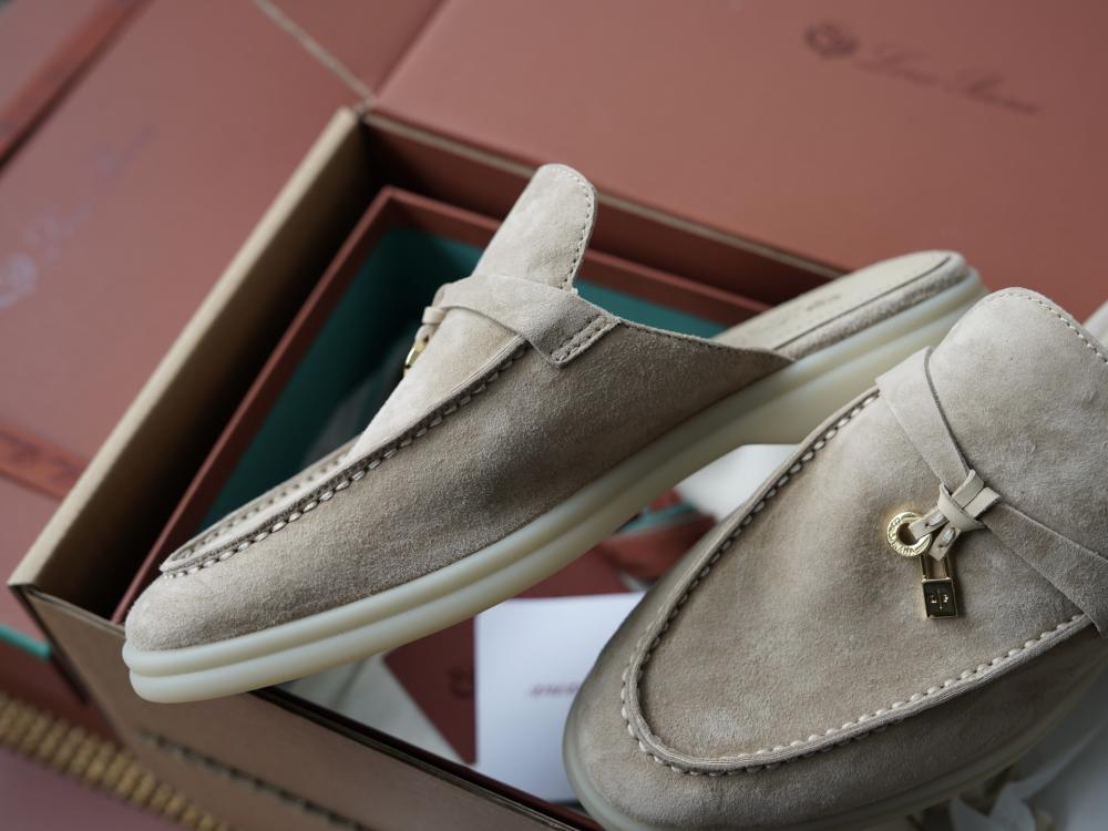 Loro Piana Charms Walk Babouche Loafer