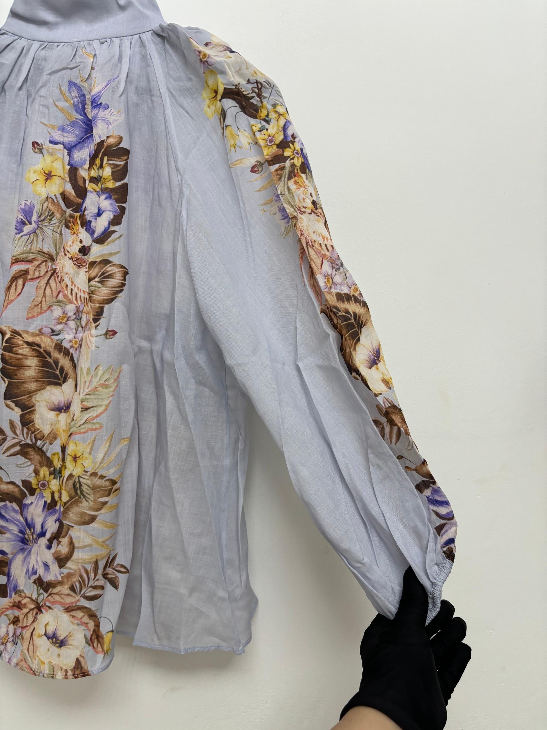 ZIMMERMAN Lantern Sleeve Shirt