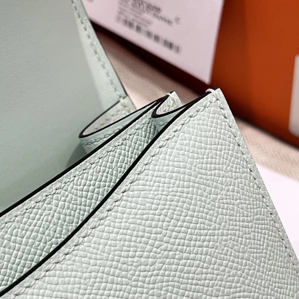 Hermes Constance 18 Green Fizz Epsom Leather