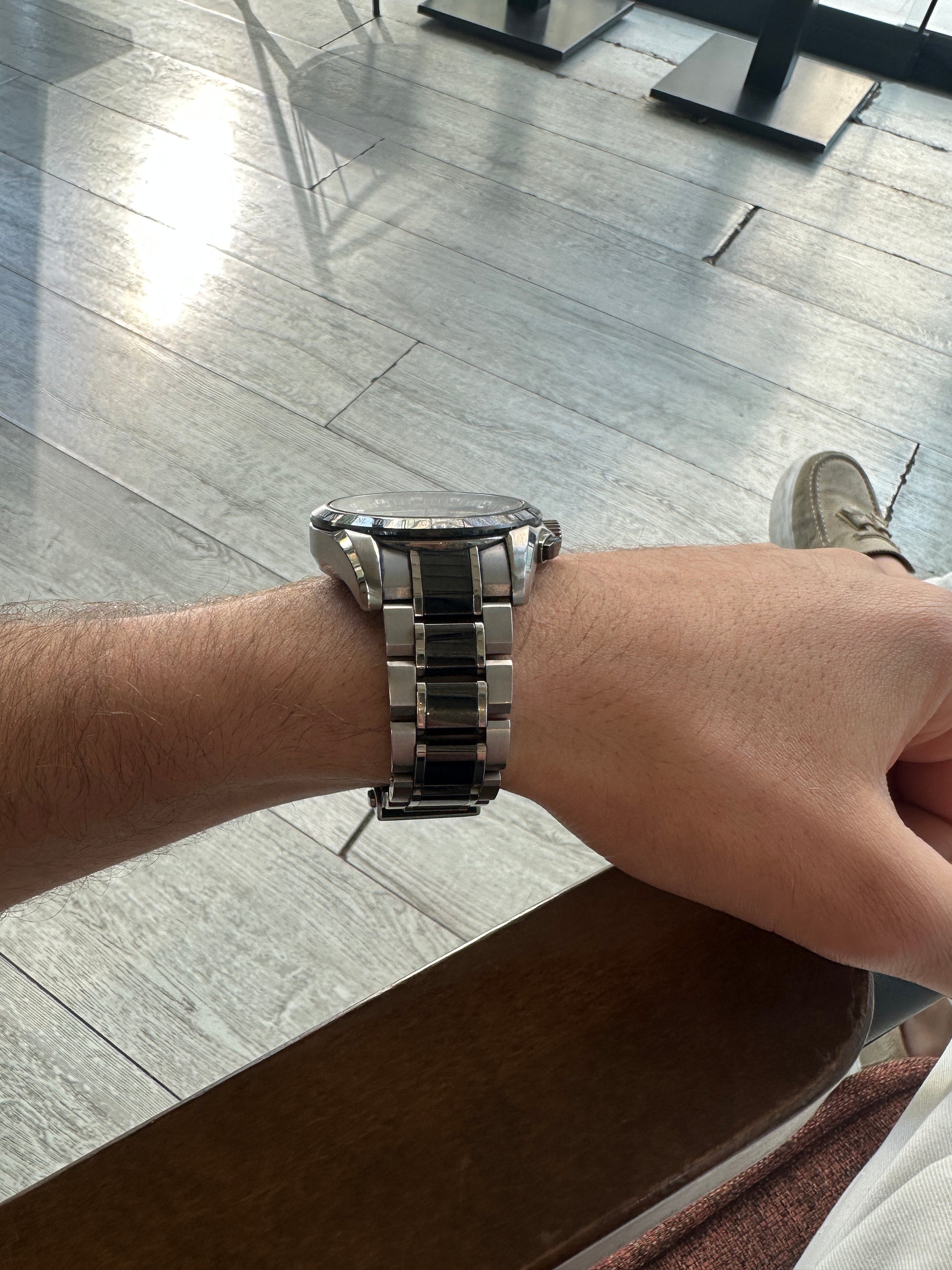 Seiko GPS Astron Solar Titanium Wristwatch