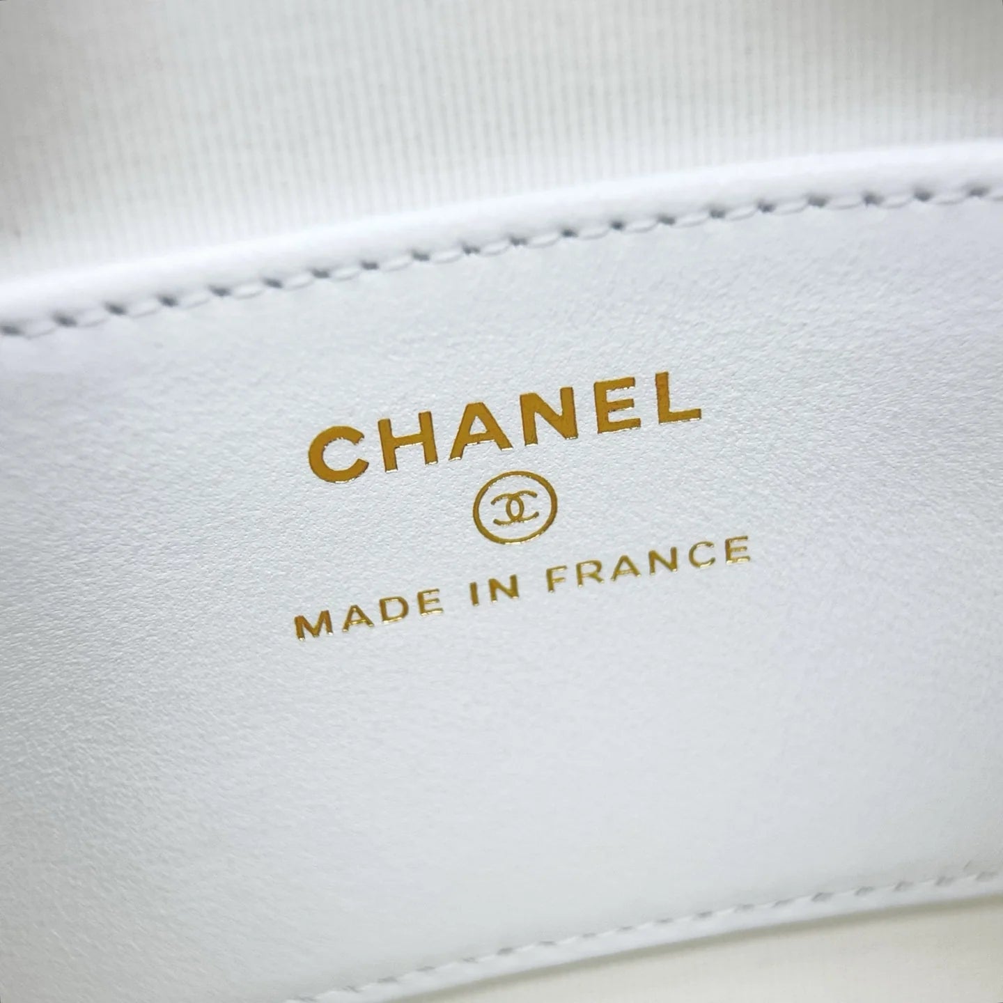 Chanel Mini Timeless Classic Barrel Bag Shiny Caviar Light Gold Hardware