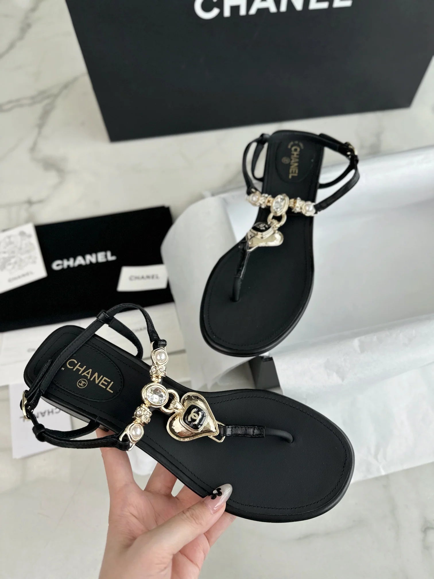 24S Sandalet - Glimmer of Luxury