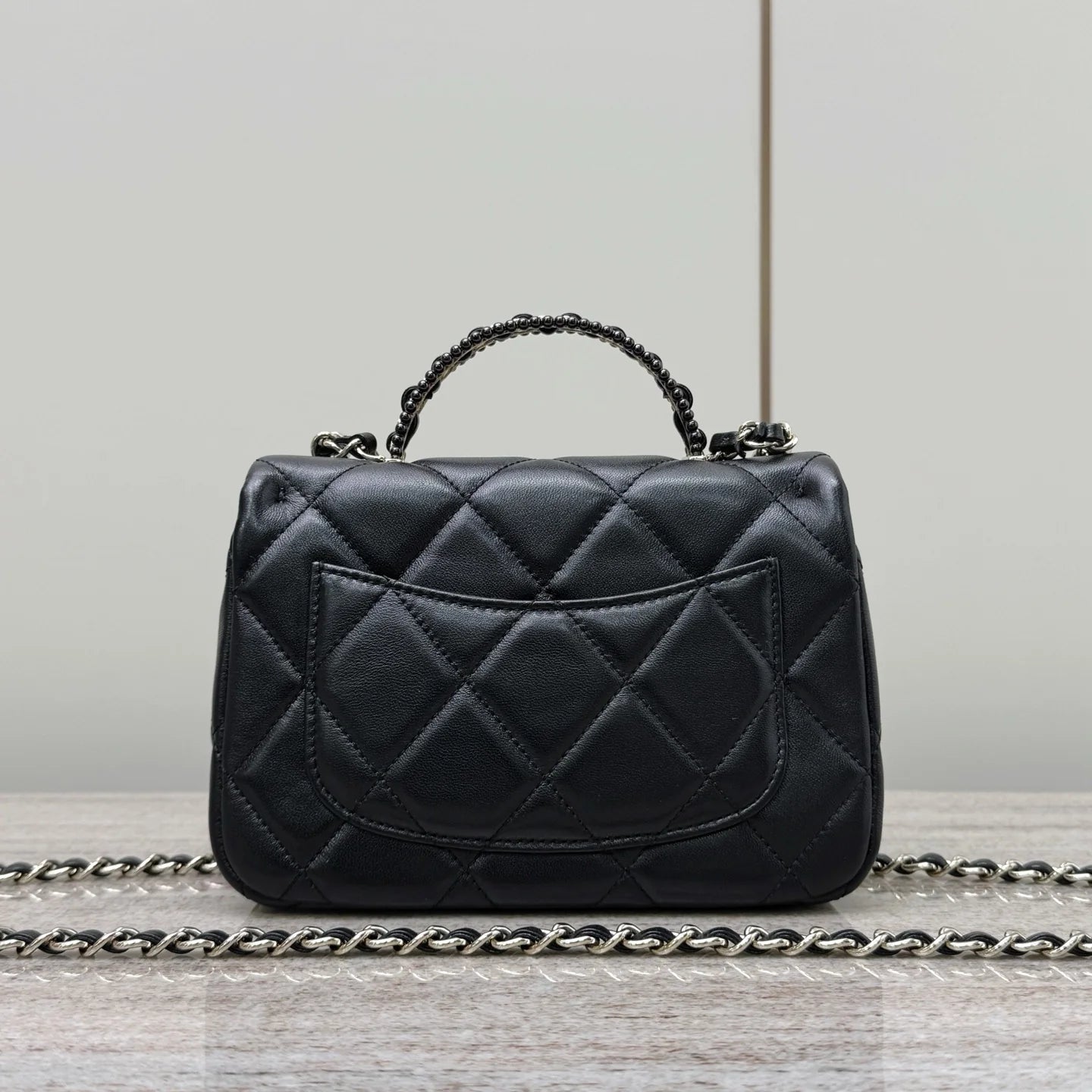 25C Üst Saplı Mini Kapaklı Çanta - Glimmer of Luxury