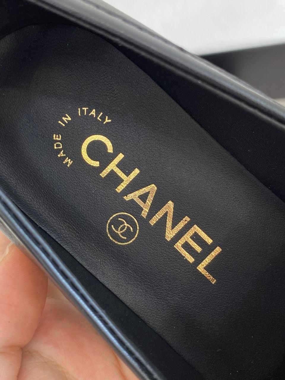 Chanel CC Dönüş Kilitli Deri Kapitone Siyah Loafer - Glimmer of Luxury