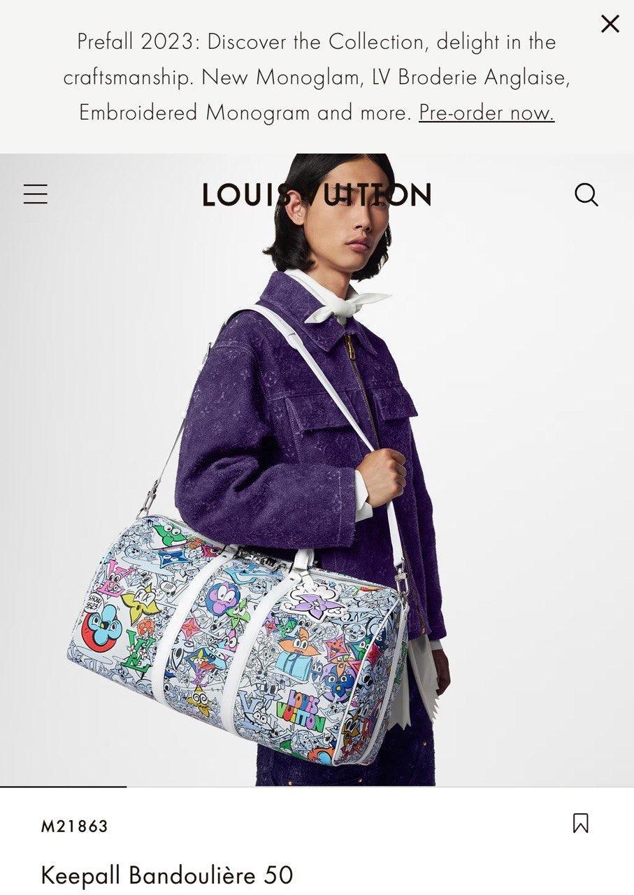 Louis Vuitton Keepall Bandouliere 50 - Glimmer of Luxury