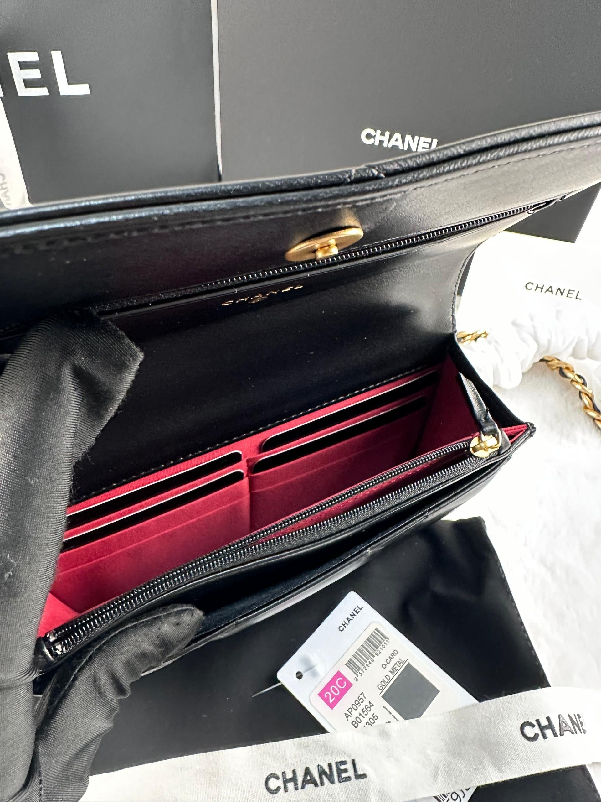 Chanel 19 Zincirli Cüzdan - Glimmer of Luxury