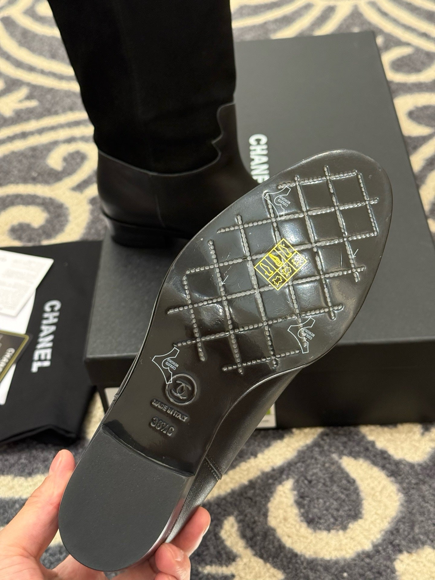 Chanel 2025/26 Suede and Calfskin Boots