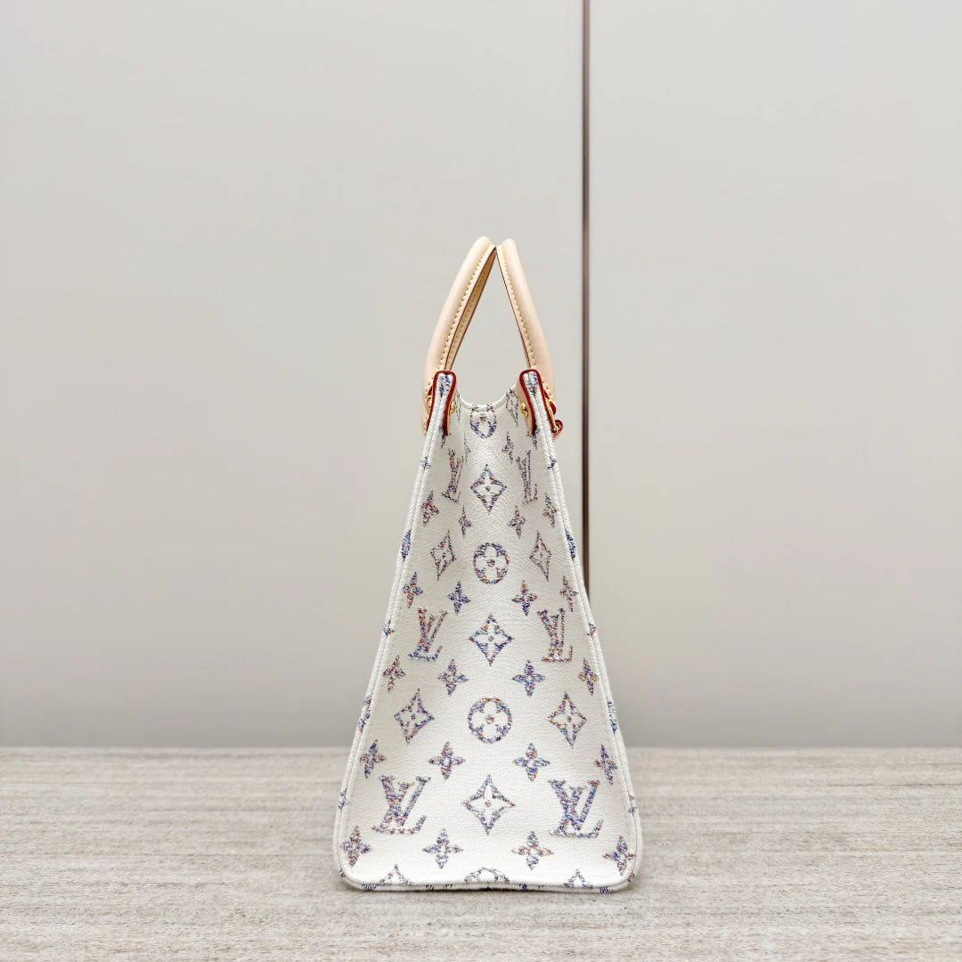 OnTheGo MM Krem Çok Renkli Gökkuşağı Denizci M24708 - Glimmer of Luxury