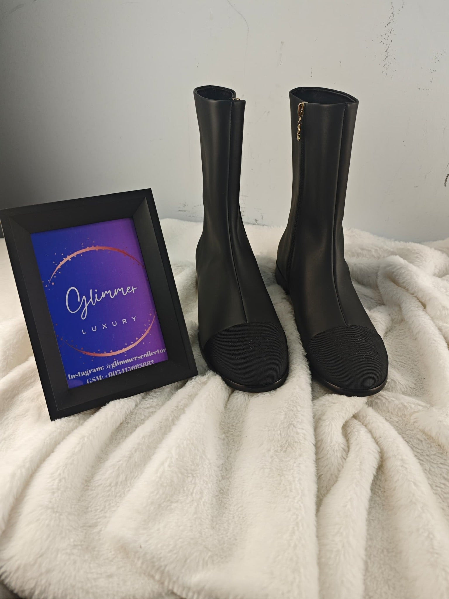 S24 Kısa Botlar - Glimmer of Luxury