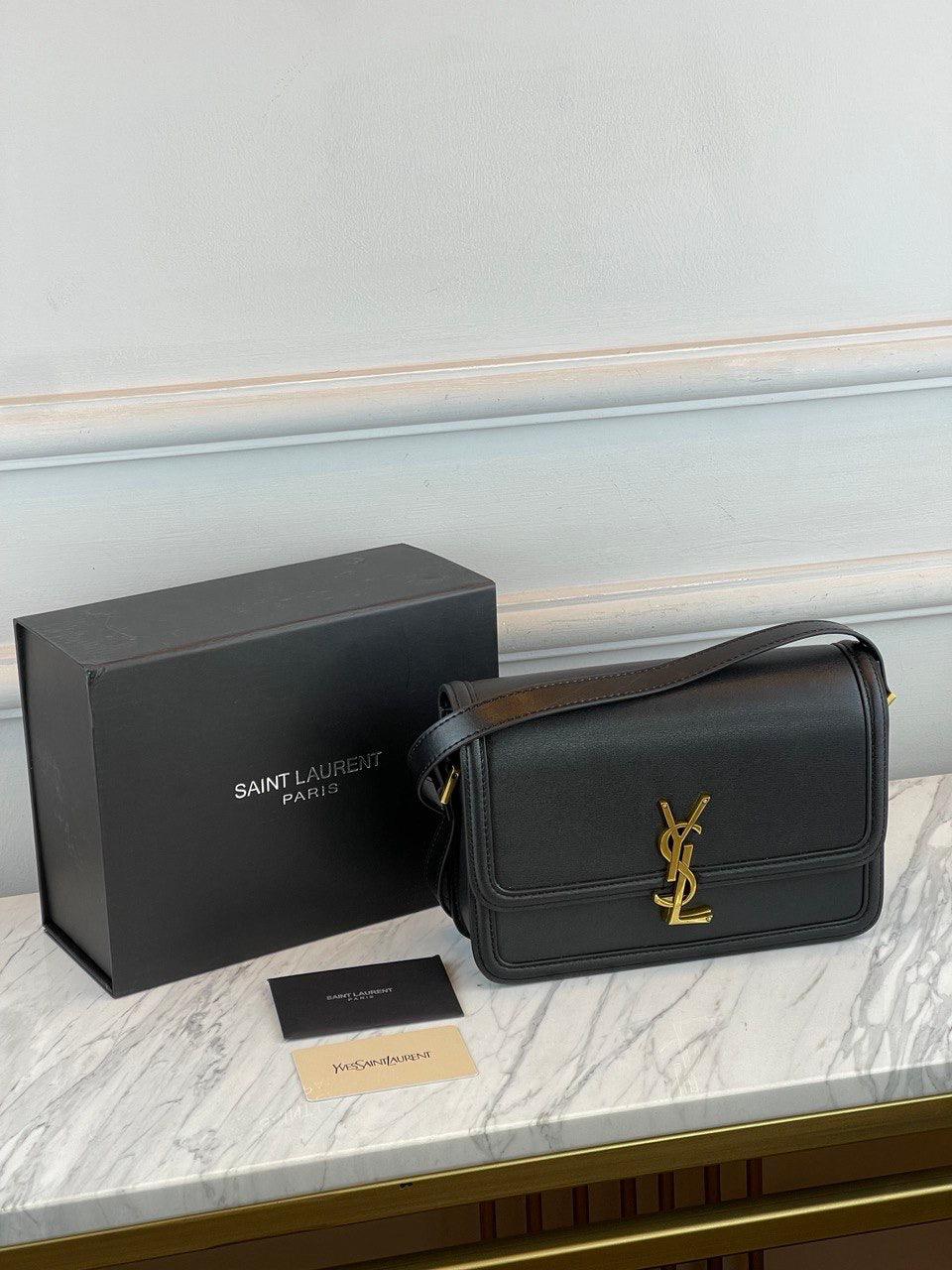 Yves Saint Laurent Solferino Orta Deri Çanta - Glimmer of Luxury