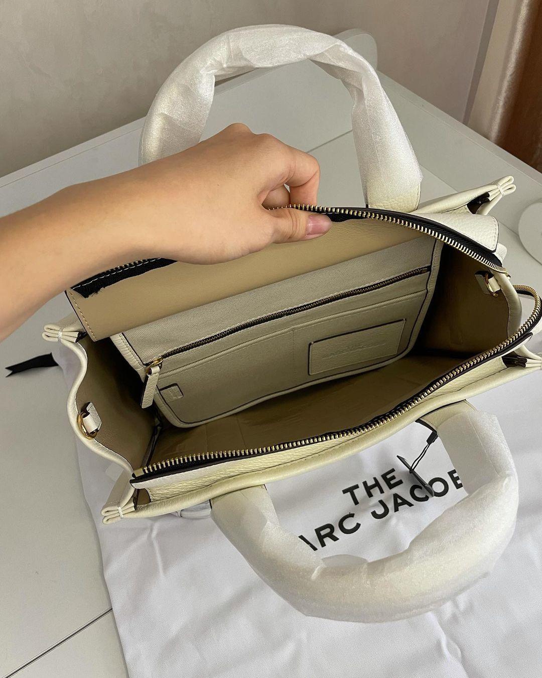 Marc Jacobs The Tote Bag Beyaz - Glimmer of Luxury