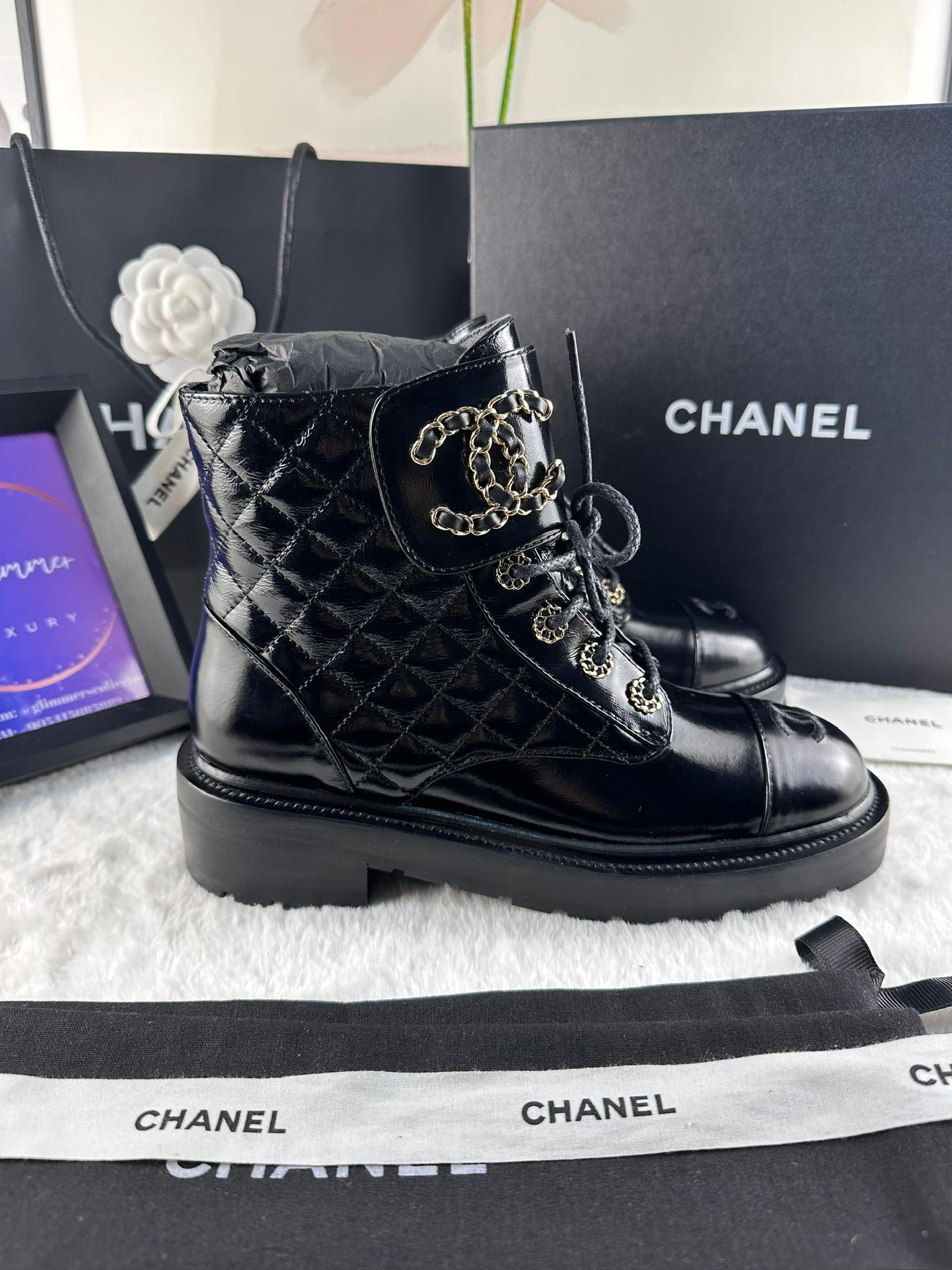 Chanel S24 Kısa Botlar - Glimmer of Luxury