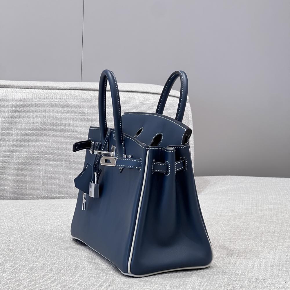 Hermès Birkin 25 Indigo HSS Swift