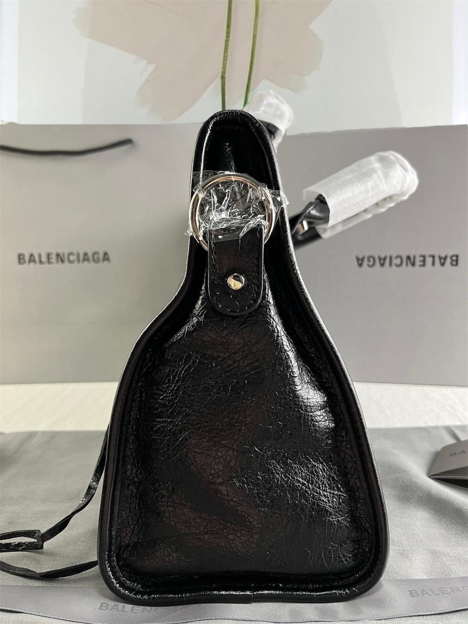 Balenciaga Women's Le City Black Bag