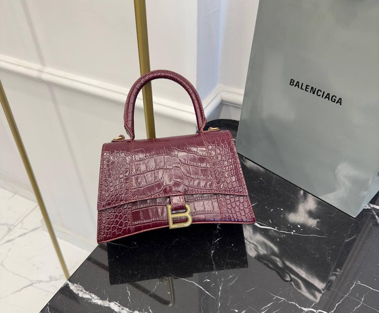 Balenciaga Hourglass Kadın Deri Çantalar - Glimmer of Luxury