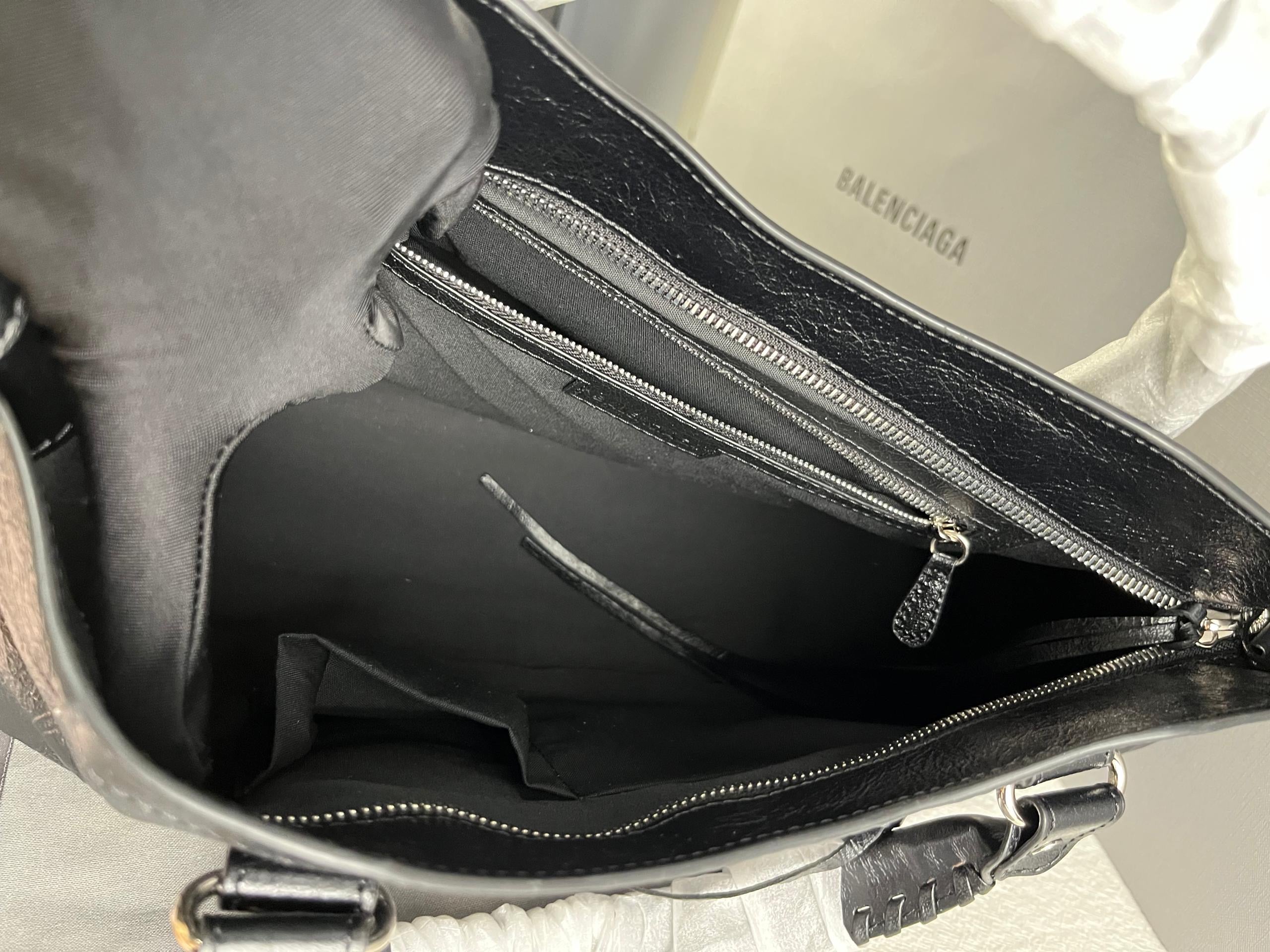 Balenciaga Women's Le City Black Bag