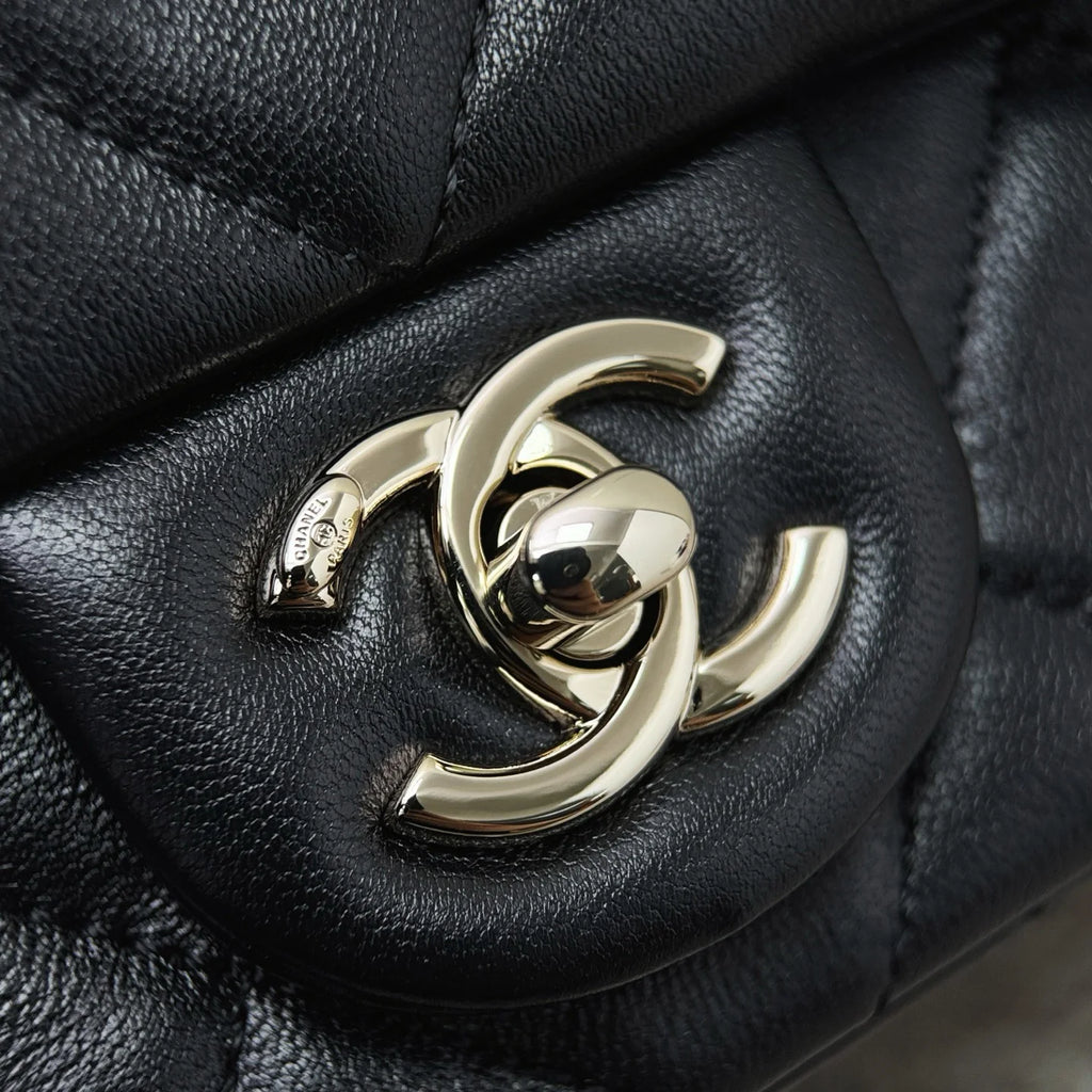 25C Üst Saplı Mini Kapaklı Çanta - Glimmer of Luxury